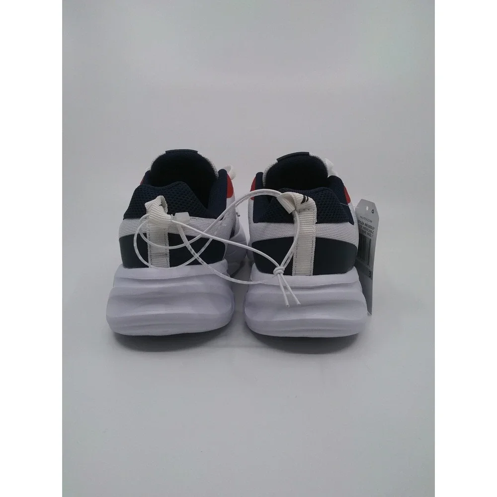 Nautica Nigel Y Kids Sneakers White Navy Red Athletic Shoes Size 3 US Kids